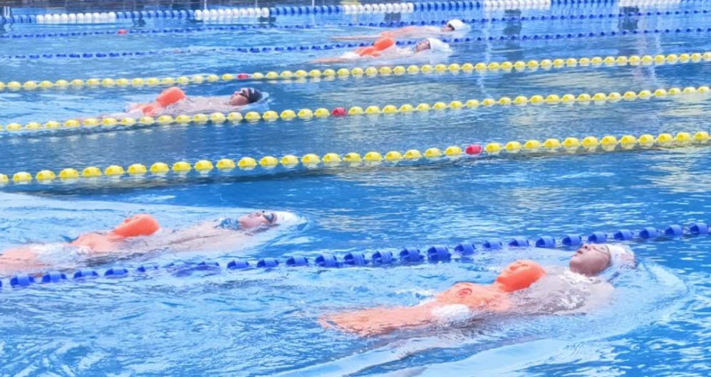 2020年海南省游泳救生职业技能竞赛开幕
